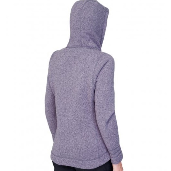 North Face Crescent Sunset Hoodie Greystone Purple - Picture 4 of 6